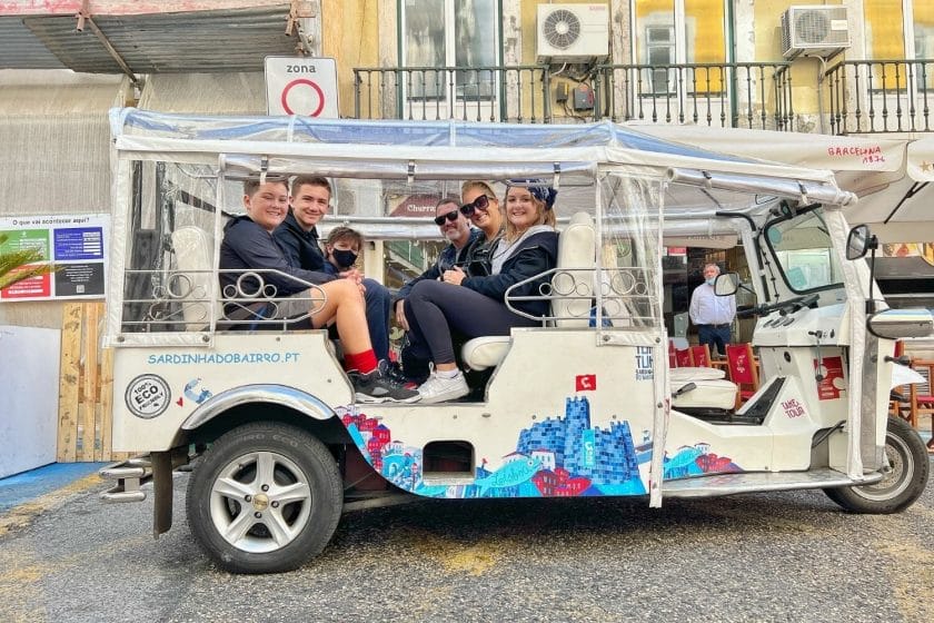 TukTuk In Lisbon