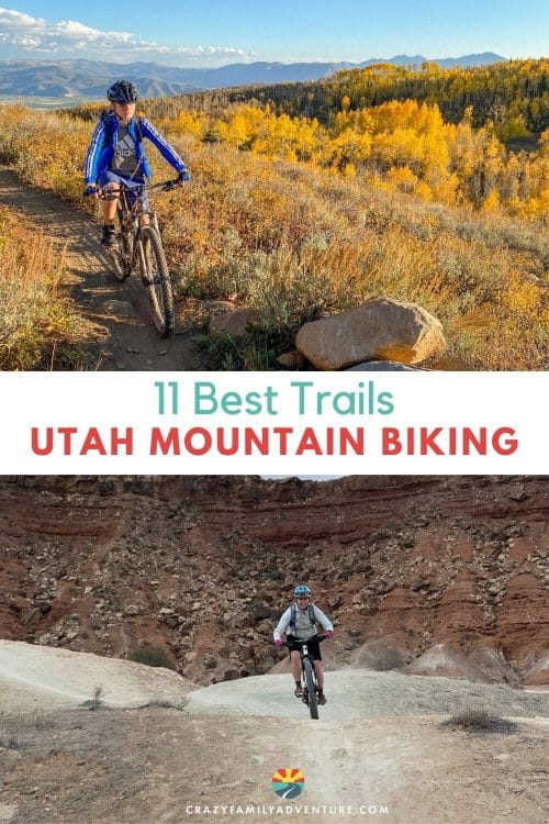 There is no shortage of good Utah mountain biking. We've rounded up the top 10 mountain biking trails that we think are the absolute best!