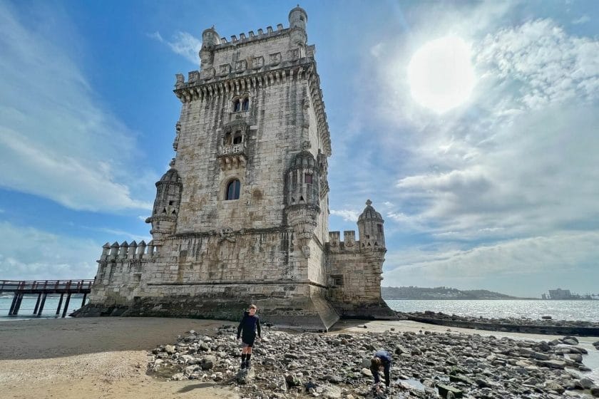 Belem Tower in Belem Lisbon Portugal