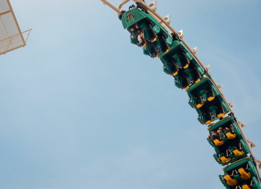 Sea Serpent Coaster NJ Wildwood New Jersey Boardwalk