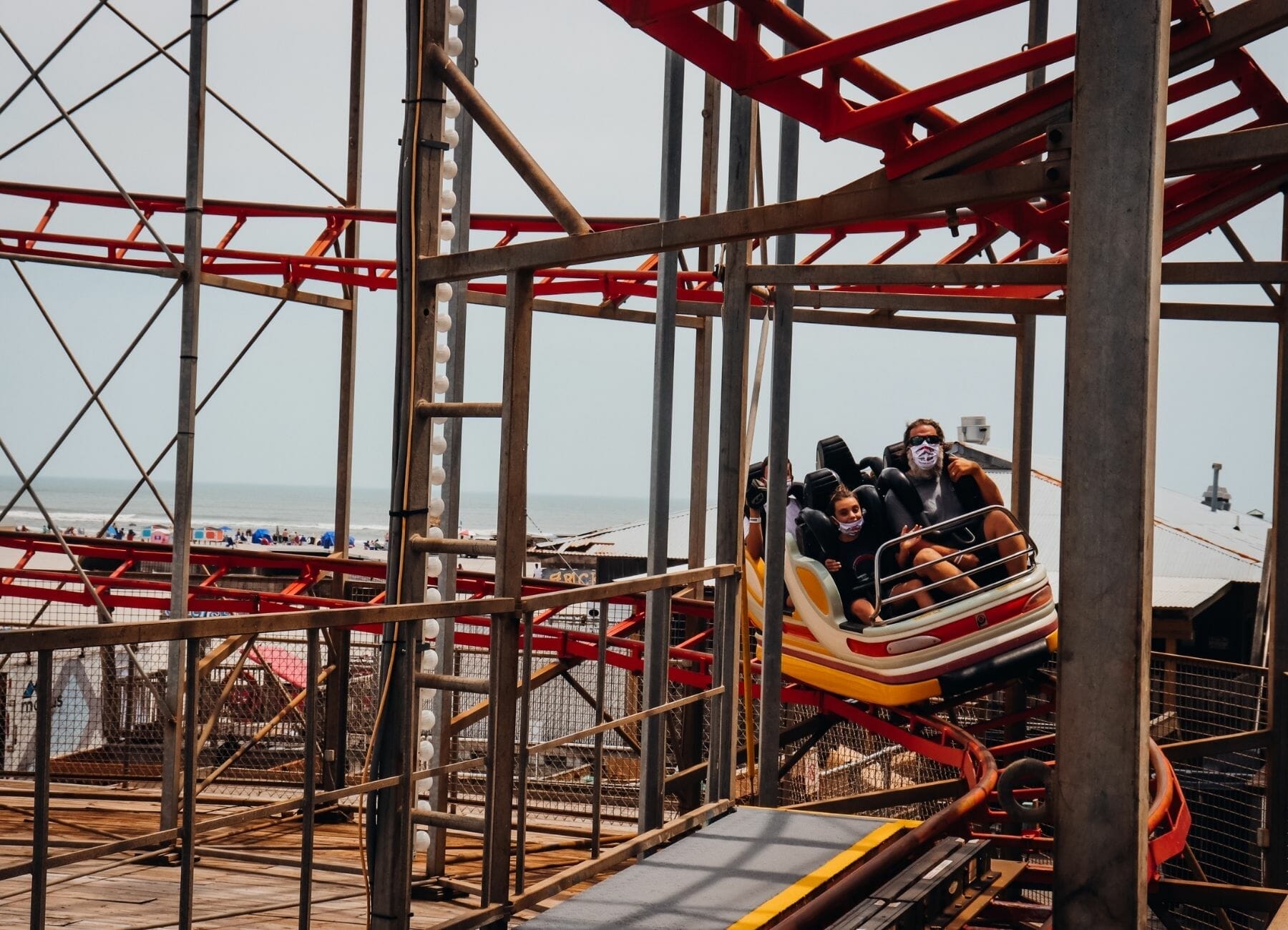 Rollie Coaster NJ Wildwood New Jersey Boardwalk