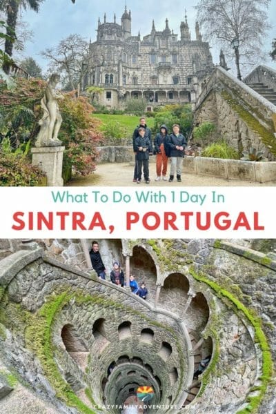 Come check out what to do with 1 day in Sintra Portugal! We share 3 places you don't want to miss when you visit.