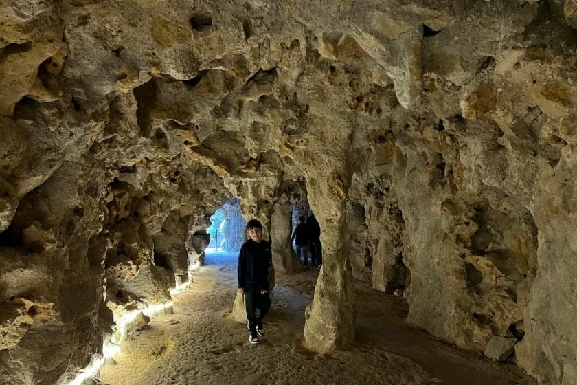 Caves at the bottom of the well