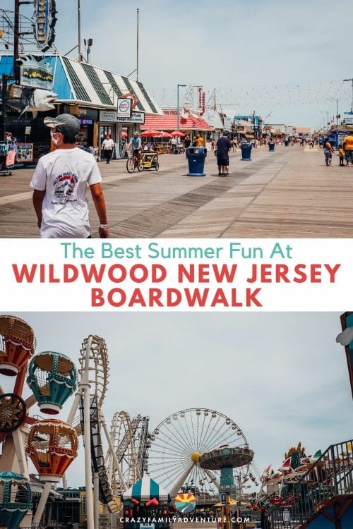Amusement Rides and attractions on Morey's Piers is a fun summer spot! The Wildwood New Jersey Boardwalk is worth a visit!