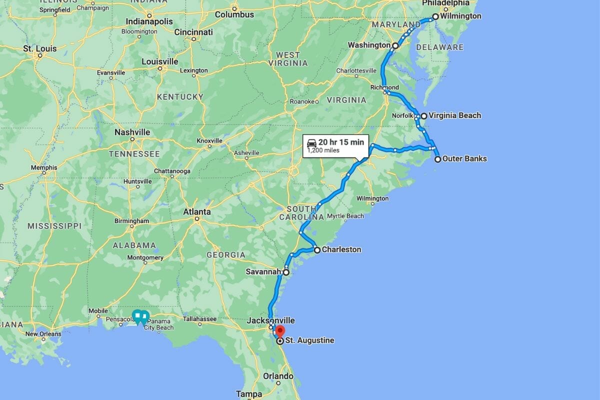 East Coast RV Trip Itinerary 16 Awesome Stops To Make