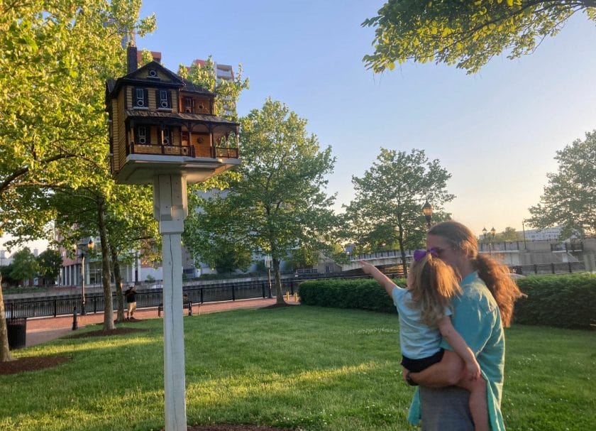 Birdhouse at Tubman Park