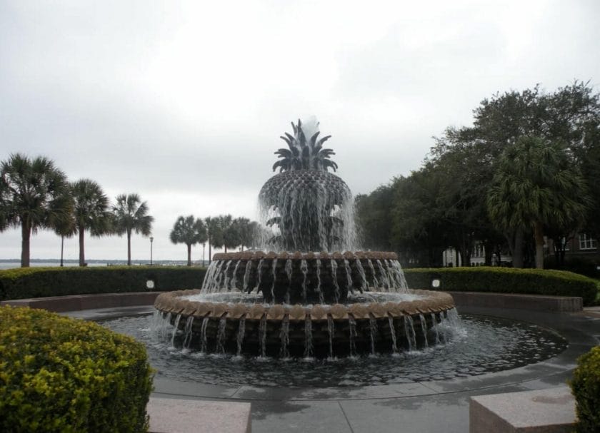 Charleston SC Fountain