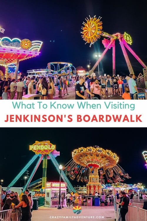 Jenkinson's Boardwalk is a smaller, jam-packed Jersey Shore hot spot. Jenkinson's is truly a hidden gem worth visiting!