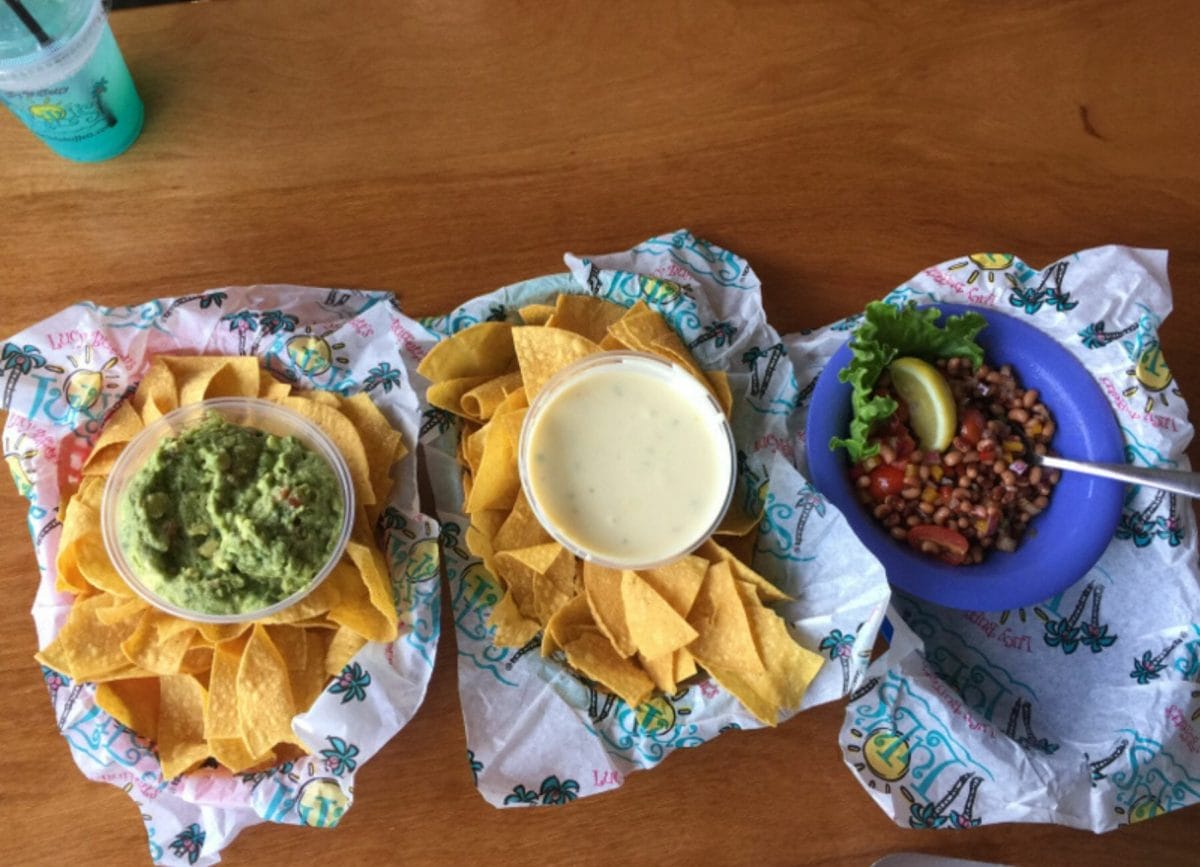 Delicious appetizers at Lulu's Gulf Shores