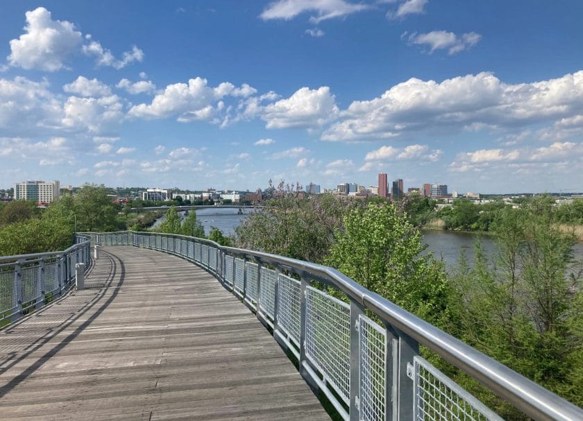 View from Nature Center Wilmington DE