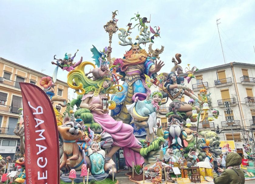 Las Fallas festival