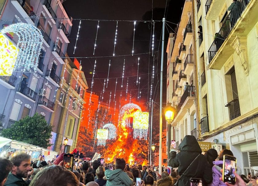 Burning of the Las Fallas