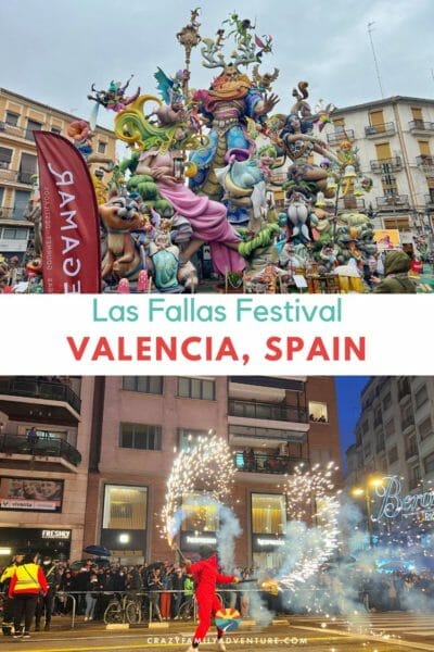 Tips for visiting the Las Fallas Festival  in Valencia, Spain as a tourist! This is one wild, crazy, amazing and loud festival! 