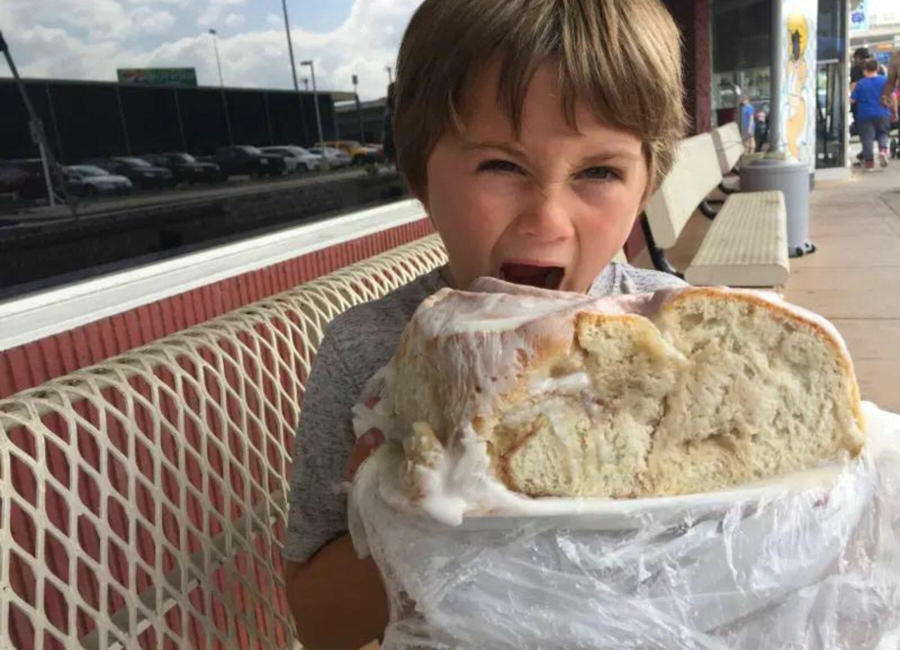 This was probably the kids favorite place to visit in San Antonio. The cinnamon roll was delicious and we had enough left over for breakfast. Win-win! San Antonio with Kids