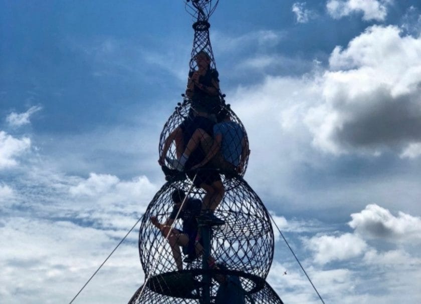 Rooftop Climb at the City Museum St Louis