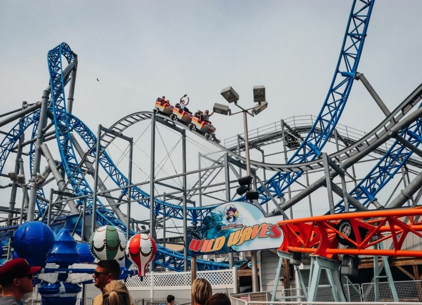 Wild Waves Coaster NJ