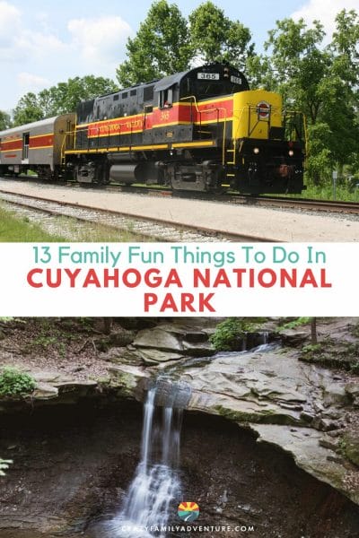 Discover 13 amazing family friendly things to do in Cuyahoga Valley National Park in Ohio. This is a great budget friendly family vacation.