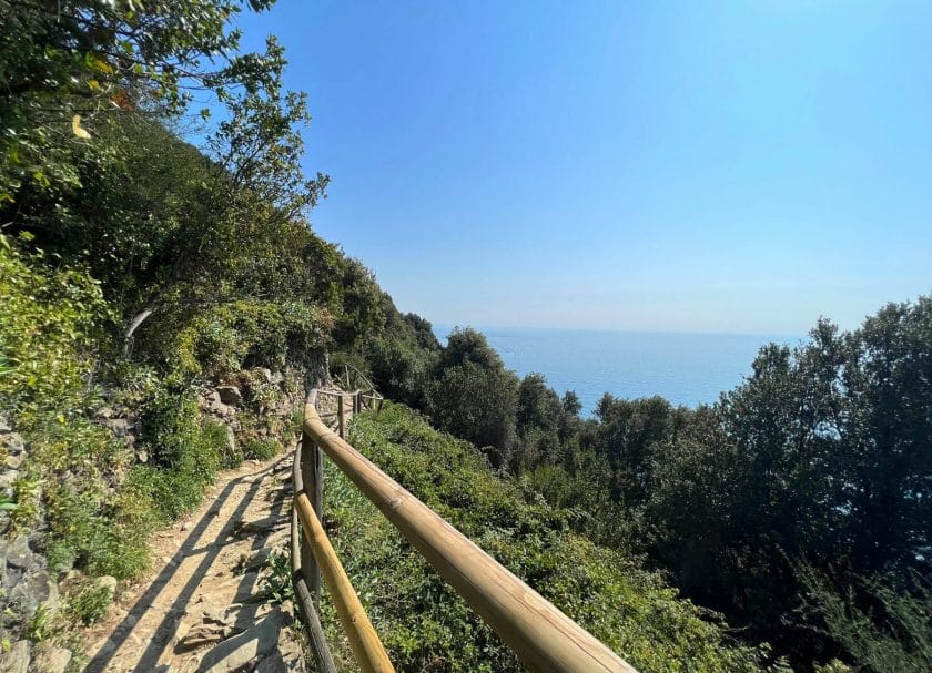 Hike from Monterosso to Vernazza Trail