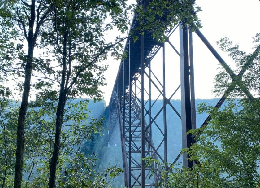 View of the New River Gorge Bridge, Things to do in New River National Park