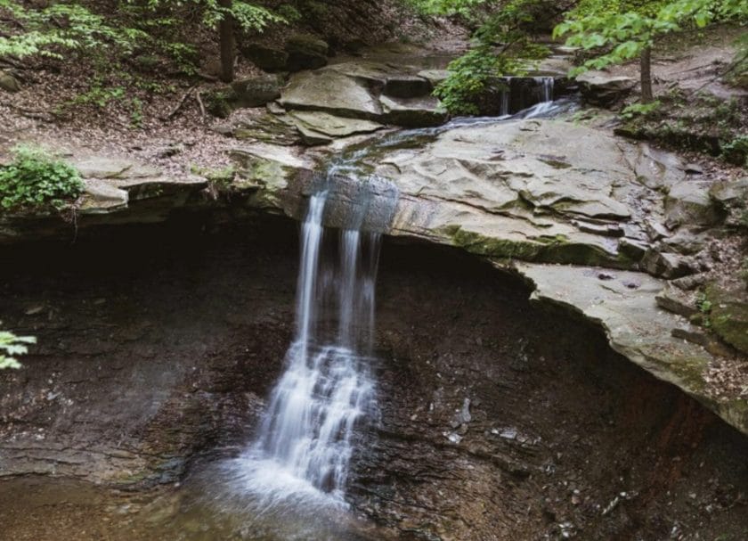 Blue Hen Falls in Cuyahoga National Park, Things to do in Cuyahoga Valley National Park