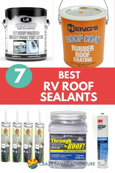It is important to do maintenance on your RV roof yearly. We share the 7 best RV Roof Sealants on the market to make your task easier.