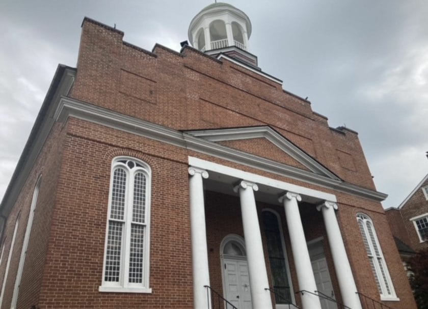 Beautiful historic building in Gettysburg