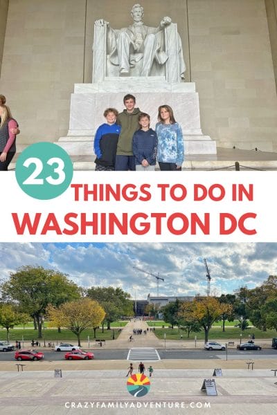 Washington DC is filled with amazing family friendly activities. Find out the best 23 things to in Washington DC with kids.