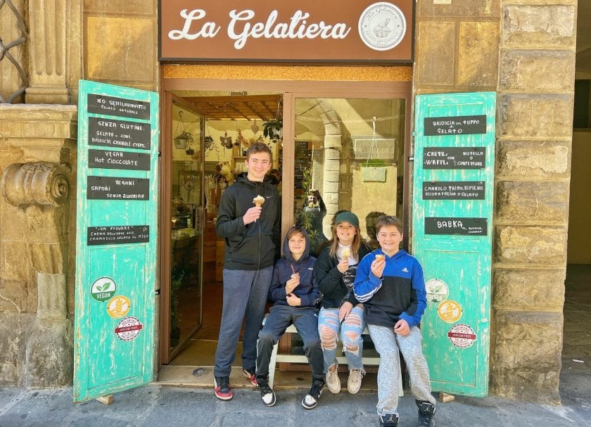 Gelato!! A must while in Florence. 