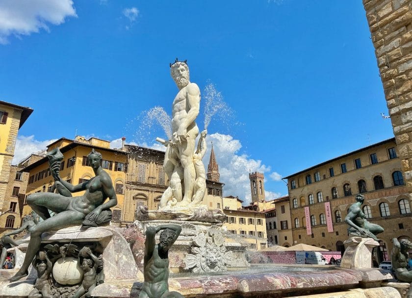 Fountain of Neptune, Florence Itinerary
