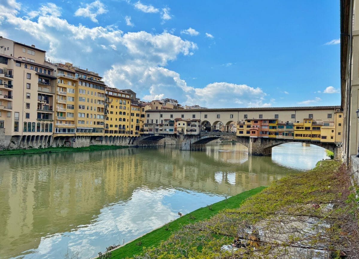 Ponte Vecchio Bridge is a top thing to do in Florence Italy