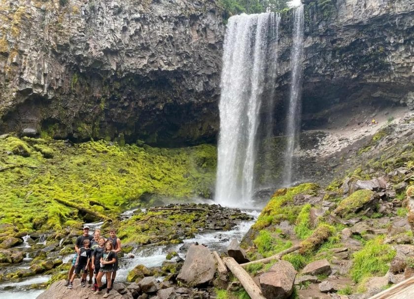 Tamanawas Falls in Oregon. Best Oregon Waterfalls