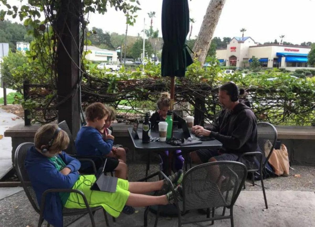 Working outside at Starbucks, Things to do in San Diego