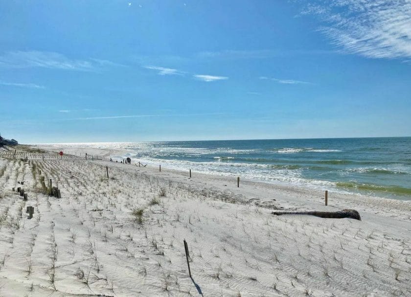 St Joseph Peninsula State Park in Port St Joe Florida