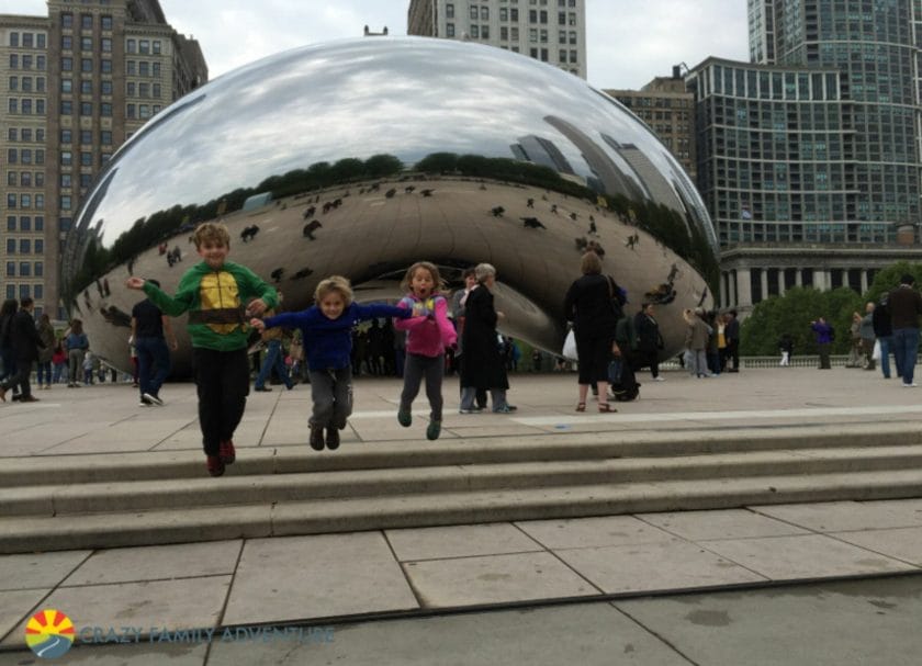 Things to do in Chicago with kids - The Bean