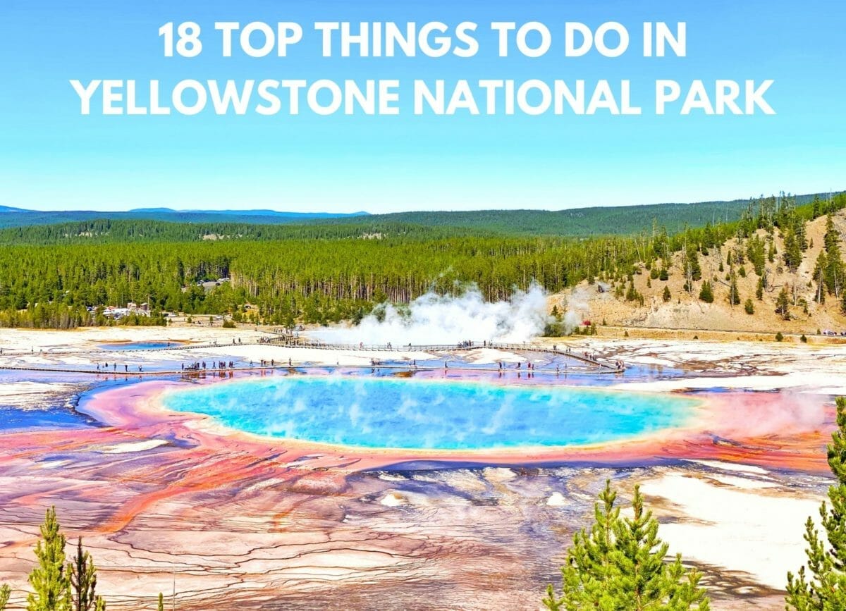 Top things to do in Yellowstone National Park