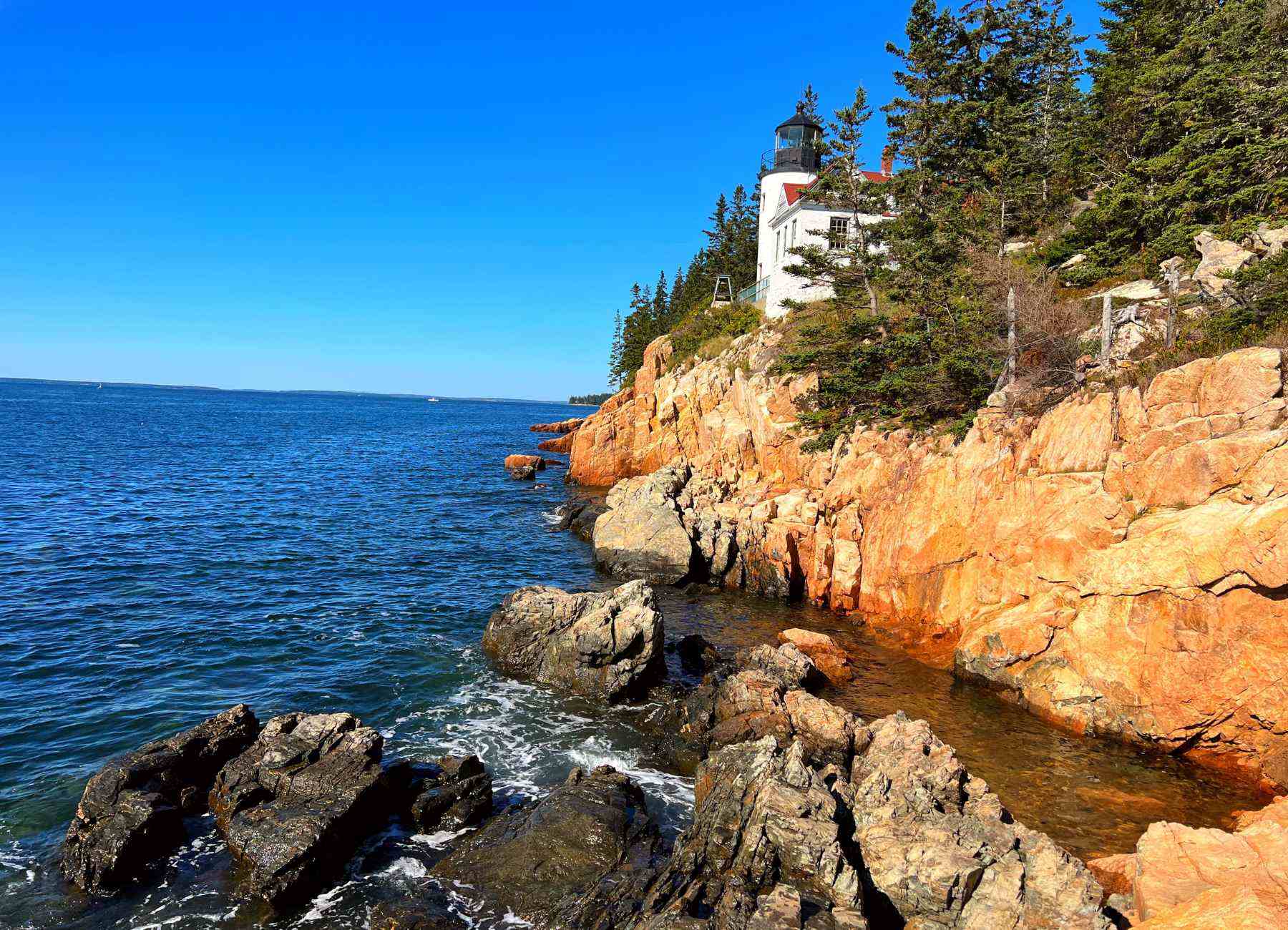Bass Harbor Lighthouse at Acadia National Park