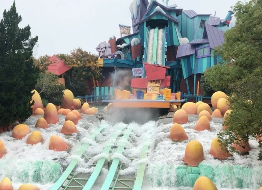 Dudley Do Right's Rip Saw Falls, Universal Studios vs Islands of Adventure