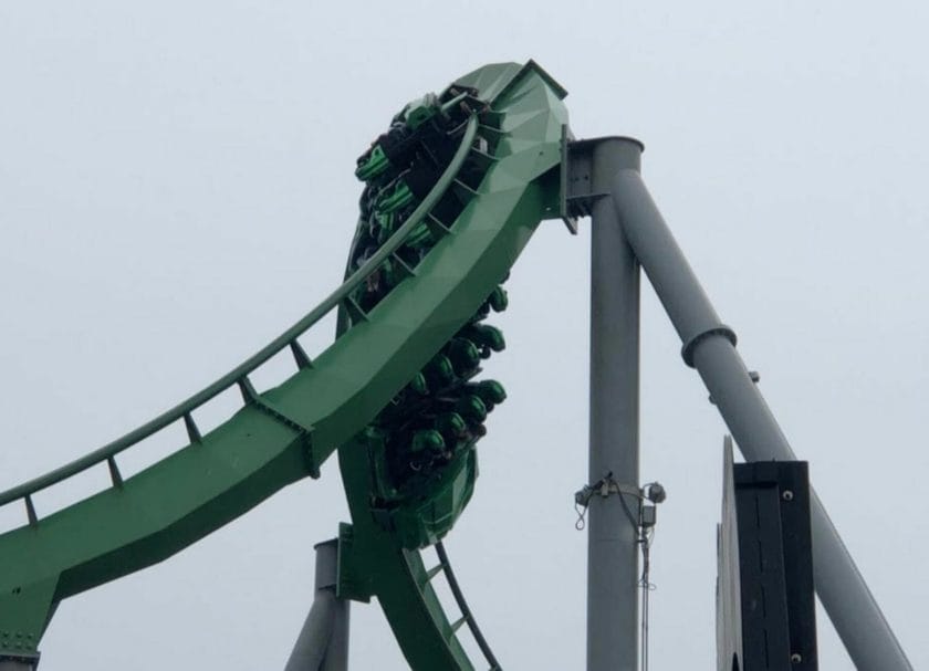 Incredible Hulk Coaster, Universal Studios vs Island of Adventure