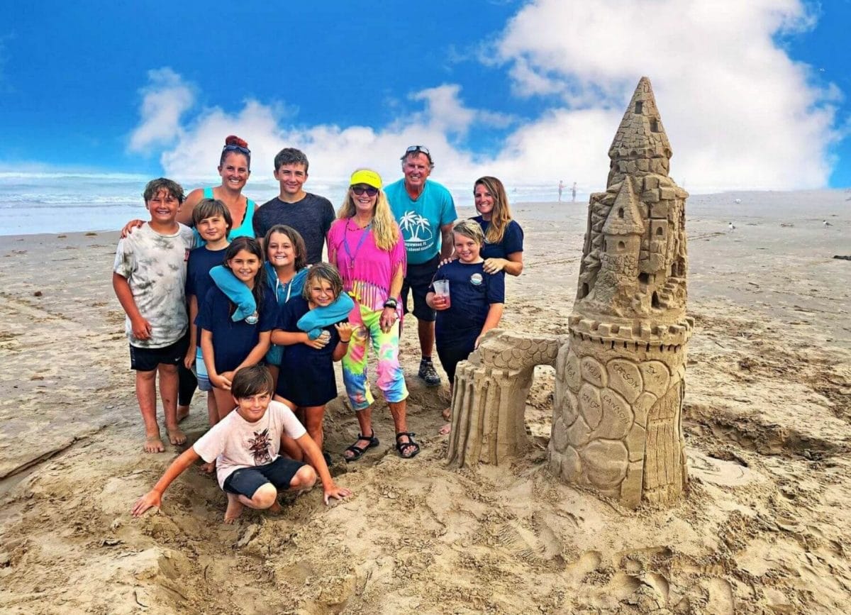 An awesome thing to do in south padre island! Sand Castle building!