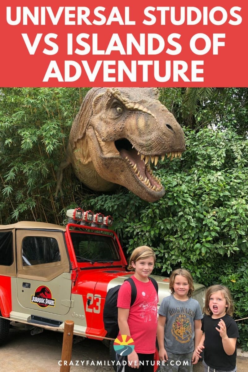 Planning the ulimate family vacation? Find out which theme park is best Universal Studios vs Islands of Adventure.
