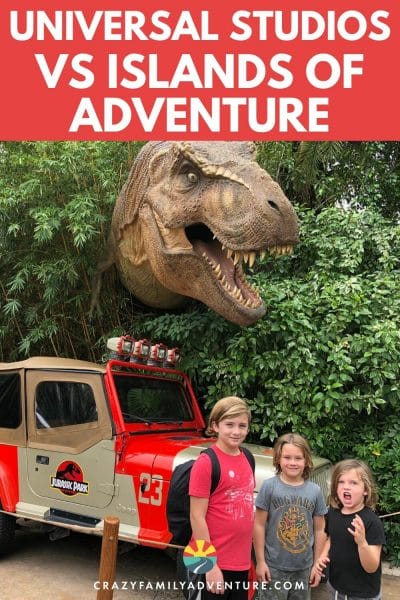 Planning the ulimate family vacation? Find out which theme park is best Universal Studios vs Islands of Adventure. 