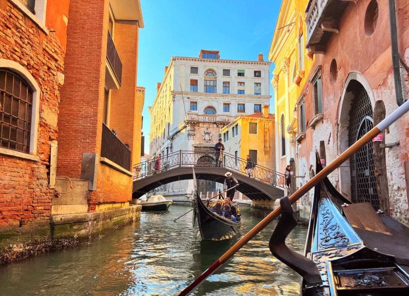 Gondola ride in Venice - a must do thing in Venice Italy