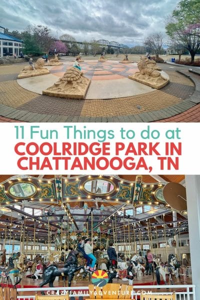 11 fun things to do at and close by Coolidge Park in Chattanooga! Be sure to bring your bathing suit and be ready to eat!
