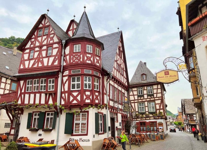 Altes Haus the oldest building in Bacharach Germany