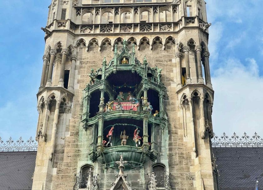 Glockenspiel clock tower