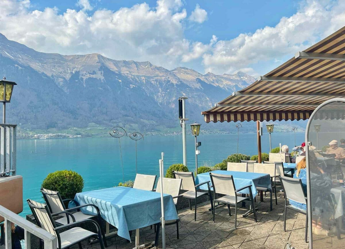 Strandhotel in Iseltwald Switzerland
