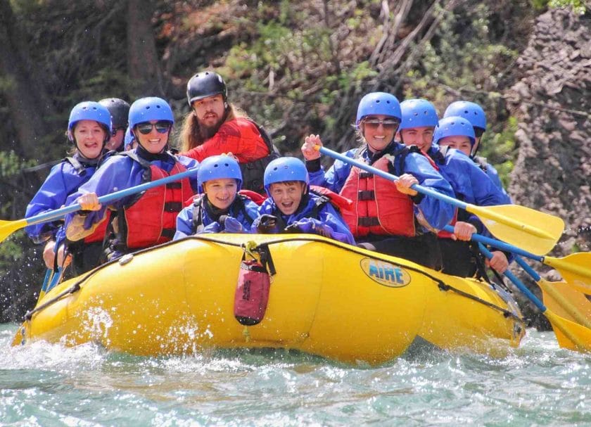 Us on the Chinook Rafting Adventure