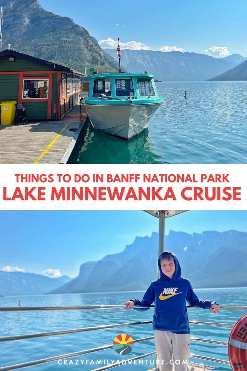 Things to do in Banff National Park! Come learn what to expect when you go on the fabulous Lake Minnewanka Cruise when you visit Banff National Park.