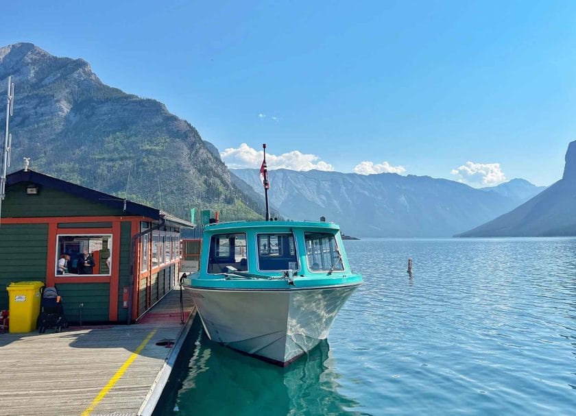 Lake Minnewanka Cruise Boat