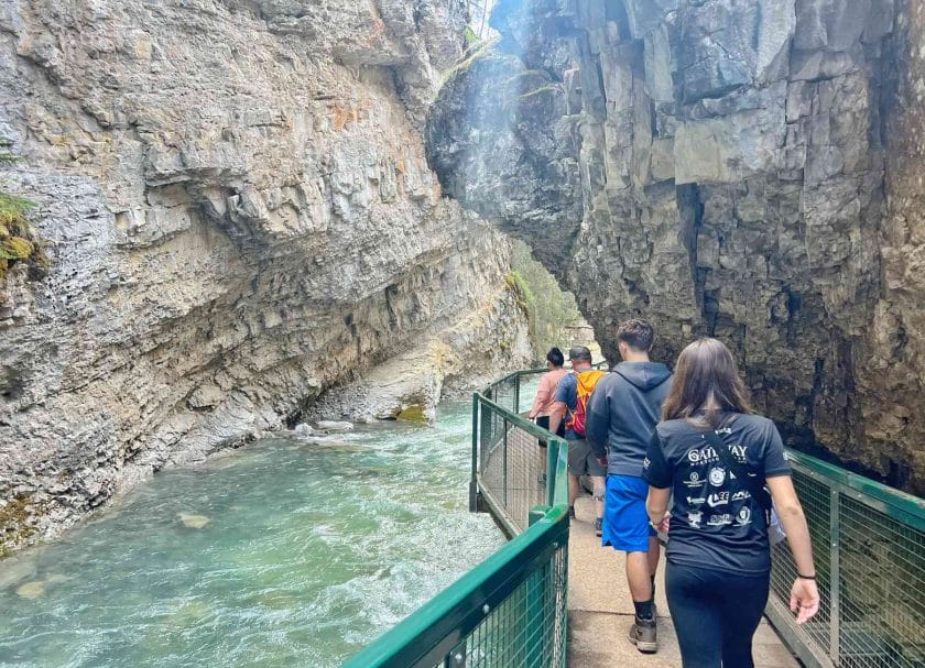 The Johnston Canyon Lower Falls Hike